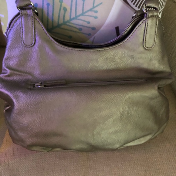 Reflection gold leather handbag - Picture 2 of 5